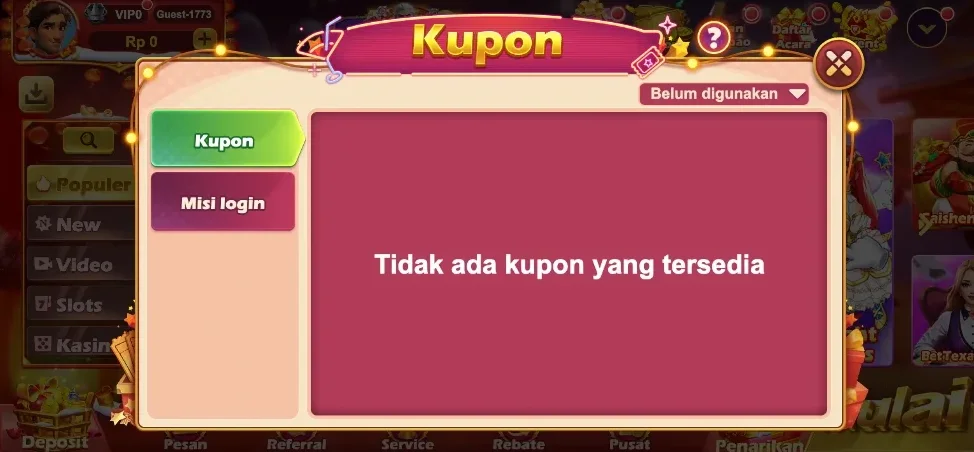 SVIP5 Screenshot Tampilan Game
